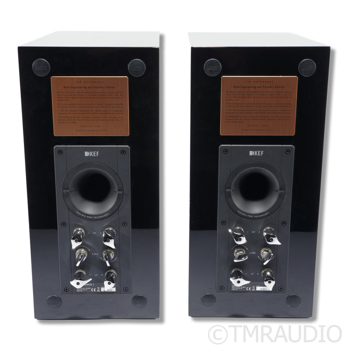 KEF Reference 1 Foundry Edition Bookshelf Speaker Pair; w/ Grilles