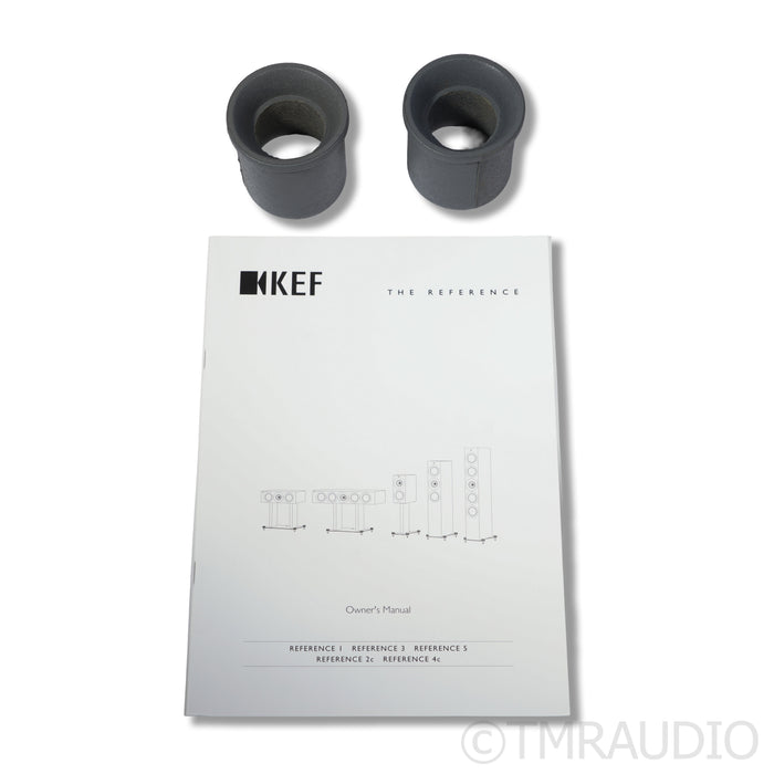KEF Reference 1 Foundry Edition Bookshelf Speaker Pair; w/ Grilles