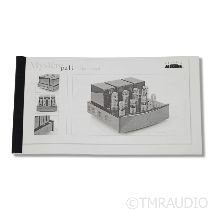 Mystere PA11 Tube Power Amplifier