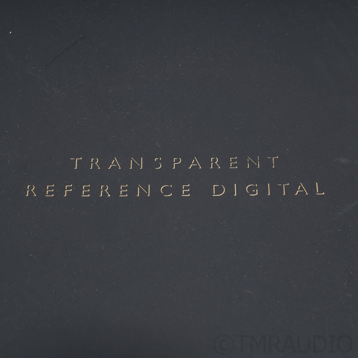 Transparent Audio Reference 110-Ohm AES/EBU Digital Interconnect; 1m Single