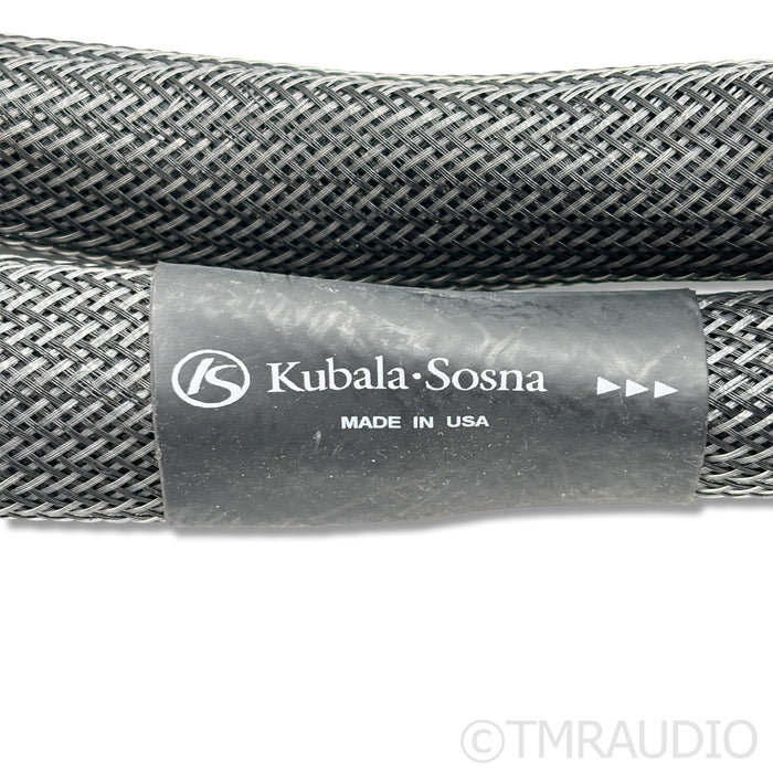 Kubala-Sosna Elation! Speaker Cables; 2m Pair