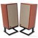 KLH Model Five Bookshelf Speakers w/ Stands; Mahogany