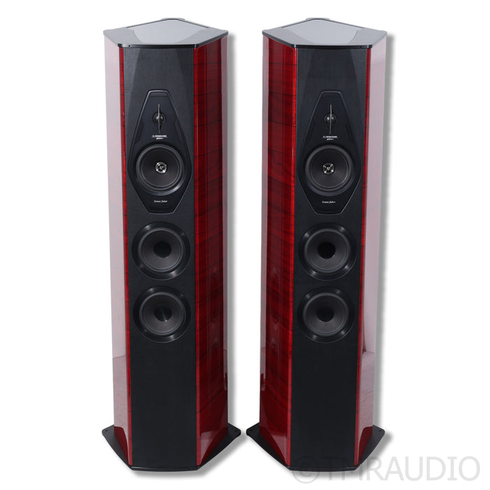 Sonus Faber Il Cremonese Floorstanding Speakers; Violin Red