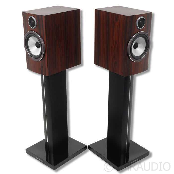 Bowers & Wilkins 706 S3 Bookshelf Speakers w/ Stands; Mocha