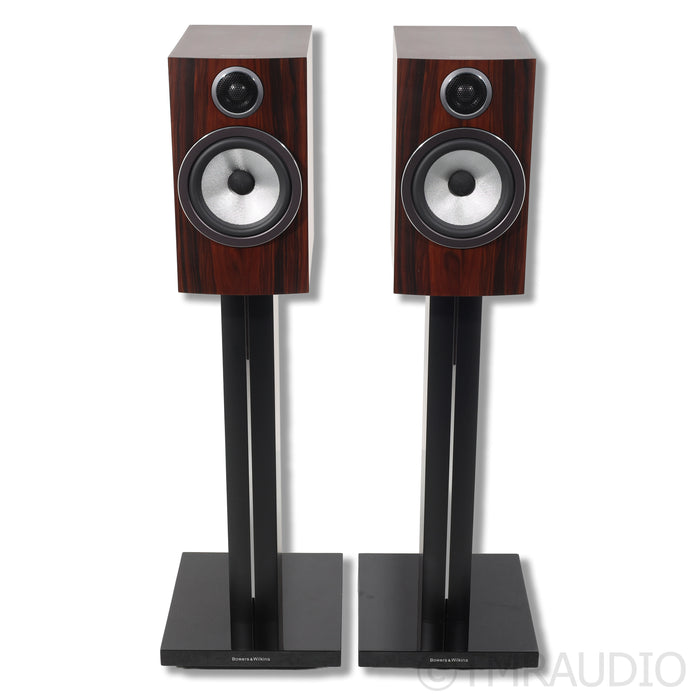 Bowers & Wilkins 706 S3 Bookshelf Speakers w/ Stands; Mocha