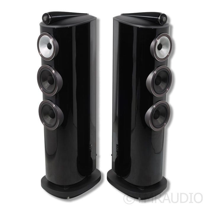 Bowers & Wilkins 804 D4 Floorstanding Speakers; Gloss Black