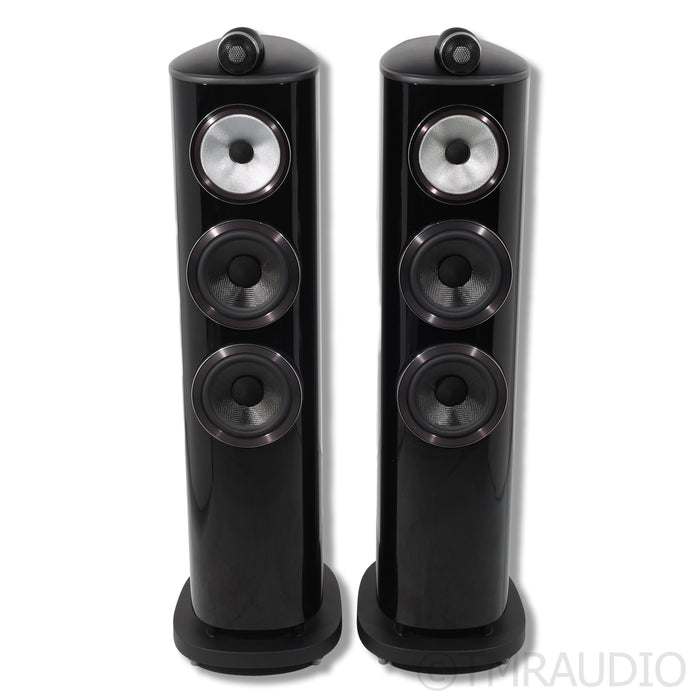 Bowers & Wilkins 804 D4 Floorstanding Speakers; Gloss Black