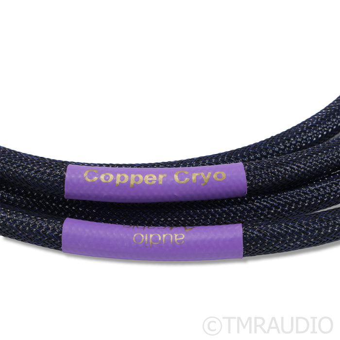 Audio Art Cable Copper Cryo Speaker Cables; 1.5m Pair