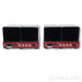 Bob Carver Crimson 350 MonoBlock Tube Power Amplifiers; Red Pair