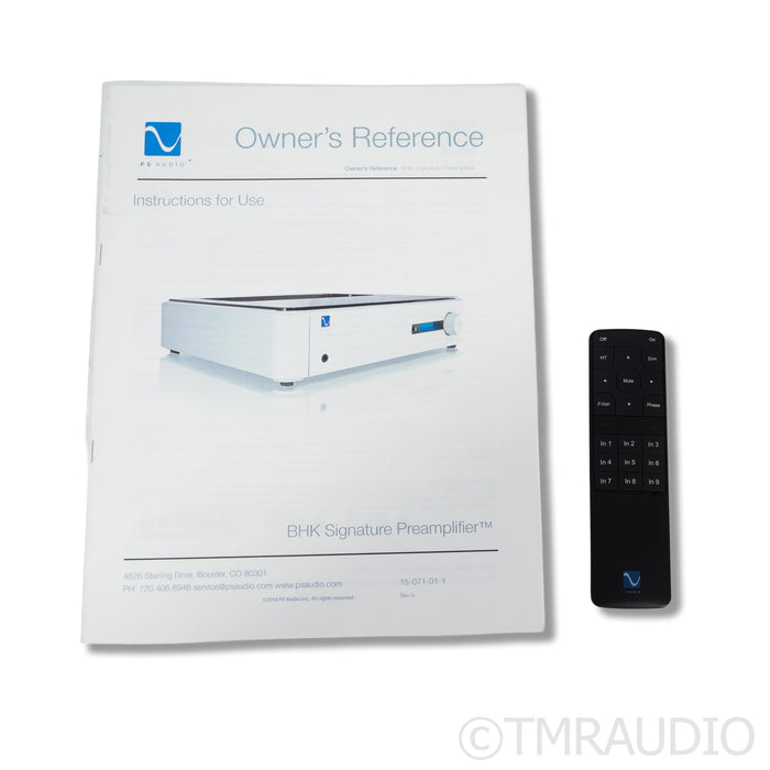 PS Audio PerfectWave BHK Signature Hybrid Preamplifier