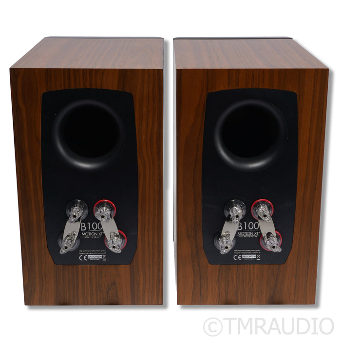 Martin Logan Motion XT B100 Bookshelf Speakers; Walnut