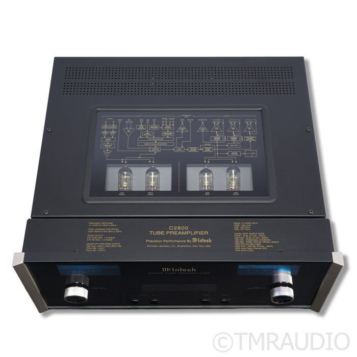 McIntosh C2800 Stereo Tube Preamplifier; MM / MC Phono