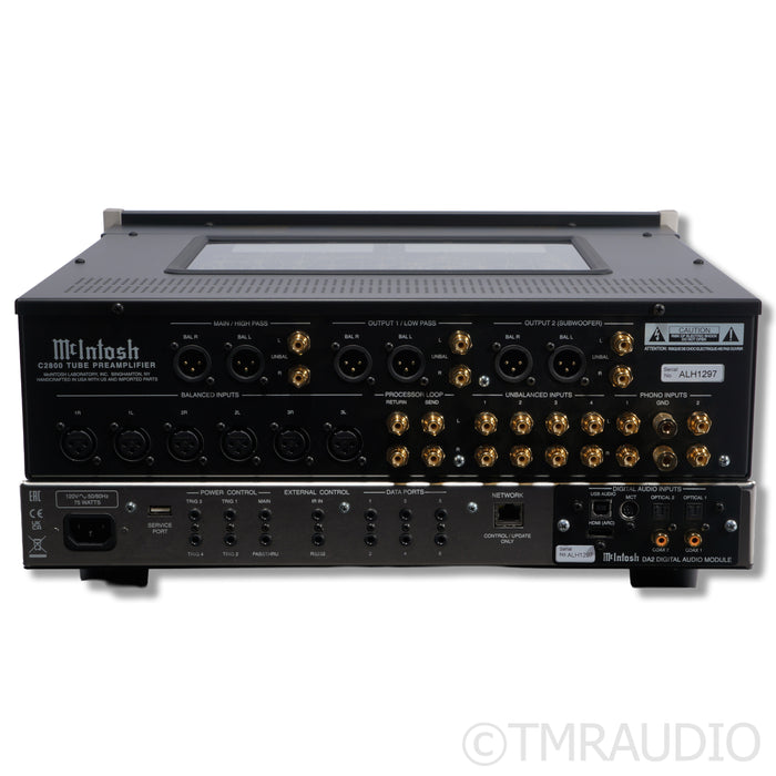 McIntosh C2800 Stereo Tube Preamplifier; MM / MC Phono