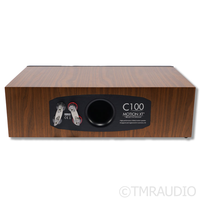Martin Logan Motion XT C100 Center Channel Speaker; Walnut