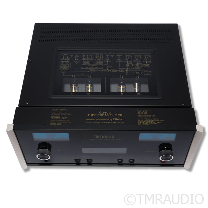McIntosh C2800 Tube Preamplifier w/ Built-In DAC & MC/MM Phono