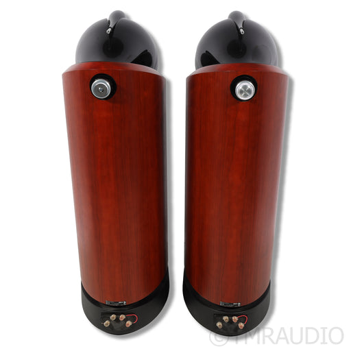 B&W Nautilus 800 Floorstanding Speakers; Red Cherry Pair (Missing