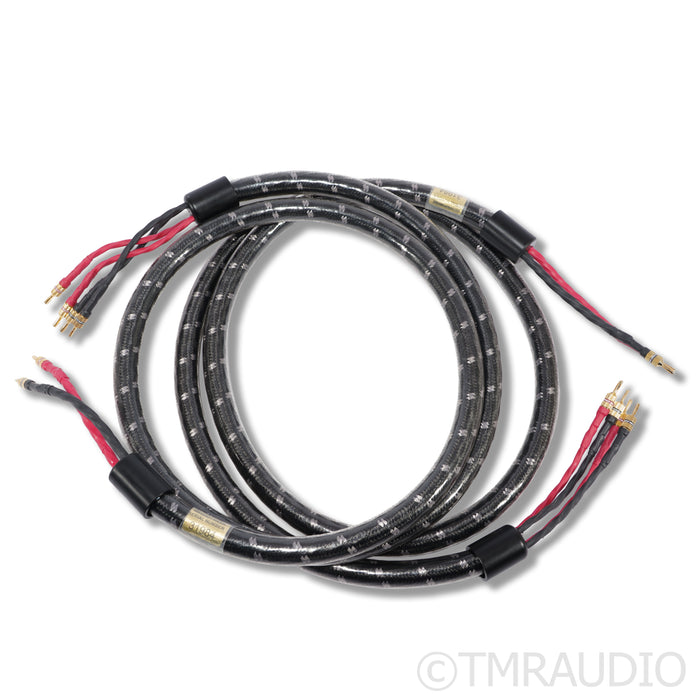 Straight Wire Crescendo 3 Bi-Wire Speaker Cables; 8ft Pair