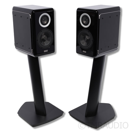 TAD ME-1-K Bookshelf Speakers; Stands