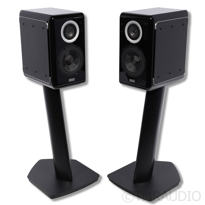 TAD ME-1-K Bookshelf Speakers; Stands