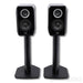 TAD ME-1-K Bookshelf Speakers; Stands
