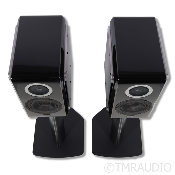 TAD ME-1-K Bookshelf Speakers; Stands