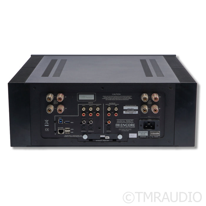 Musical Fidelity M8 Encore 500 Integrated Amplifier w/2 TB Hard Drive