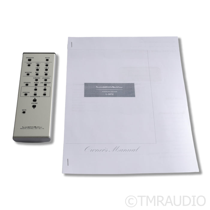 Luxman L-507Z Integrated Amplifier w/ MM & MC Phono