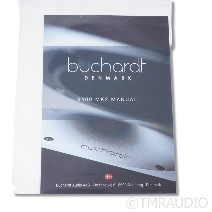 Buchardt Audio S400 MKII Bookshelf Speakers; Black Satin