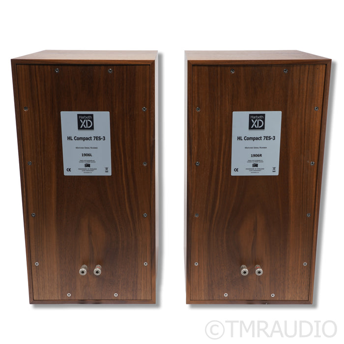 Harbeth HL Compact 7ES-3 XD Bookshelf Speakers; Walnut