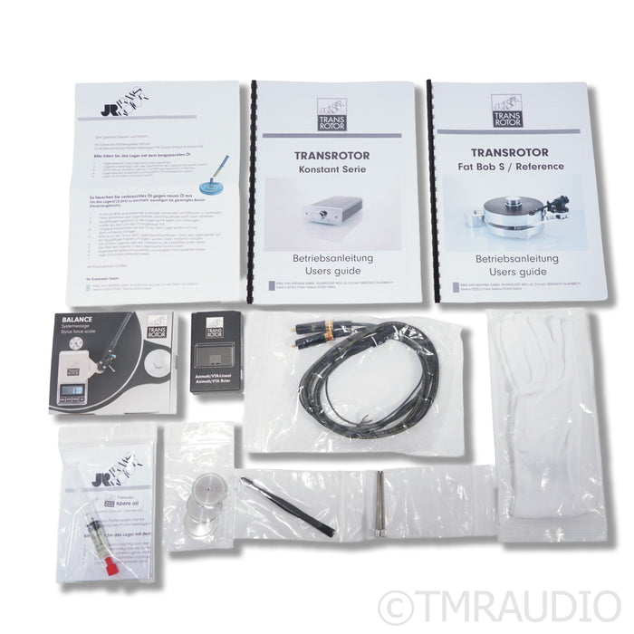 Transrotor Fat Bob S TMD Belt-drive Turntable (No Cartridge)