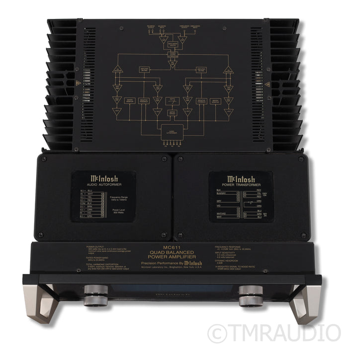 McIntosh MC611 Quad Balanced MonoBlock Power Amplifier; Single
