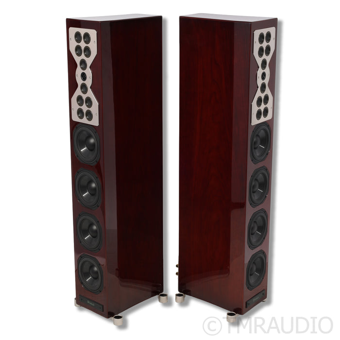 McIntosh XR100 Floorstanding Speakers; Red Walnut