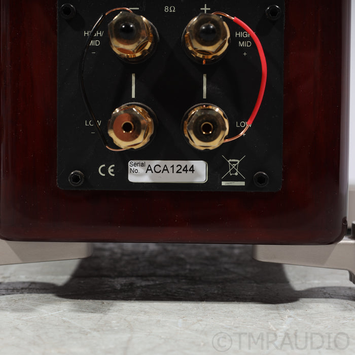 McIntosh XR100 Floorstanding Speakers; Red Walnut