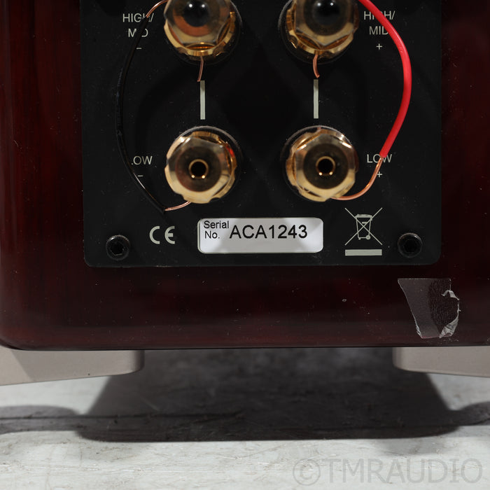 McIntosh XR100 Floorstanding Speakers; Red Walnut