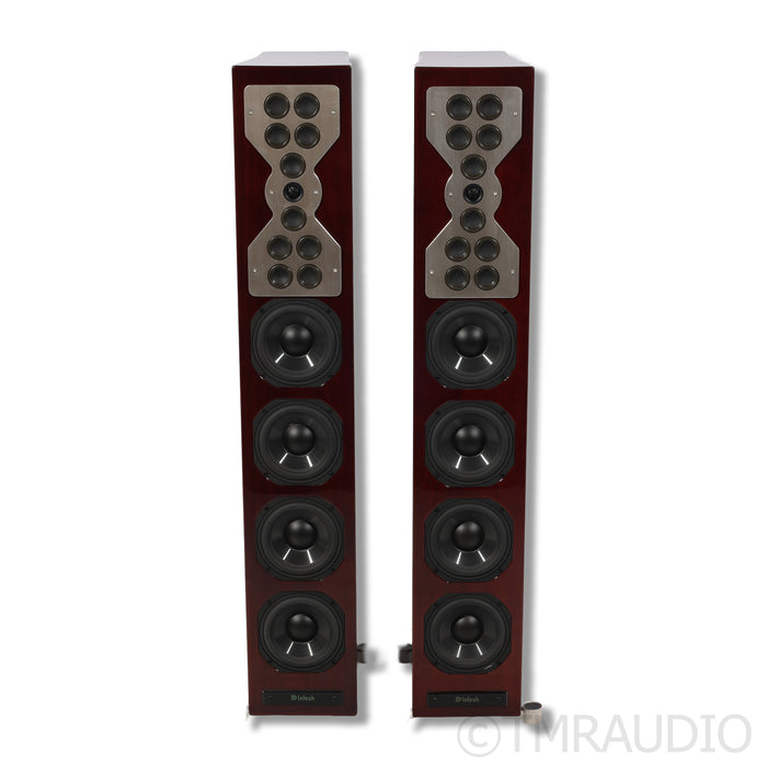 McIntosh XR100 Floorstanding Speakers; Red Walnut