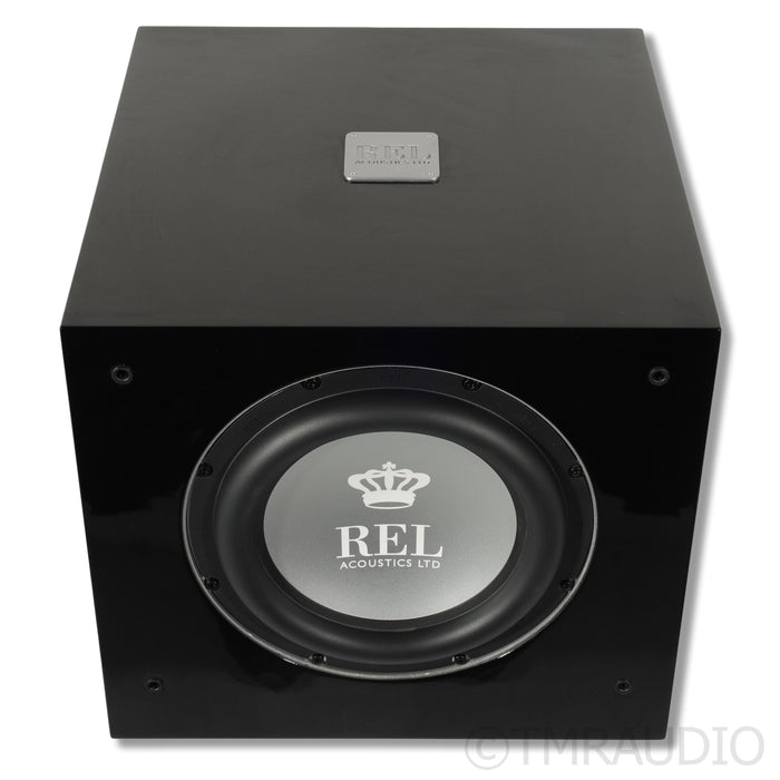 REL Acoustics S/510 10" Powered Subwoofer; Gloss Black