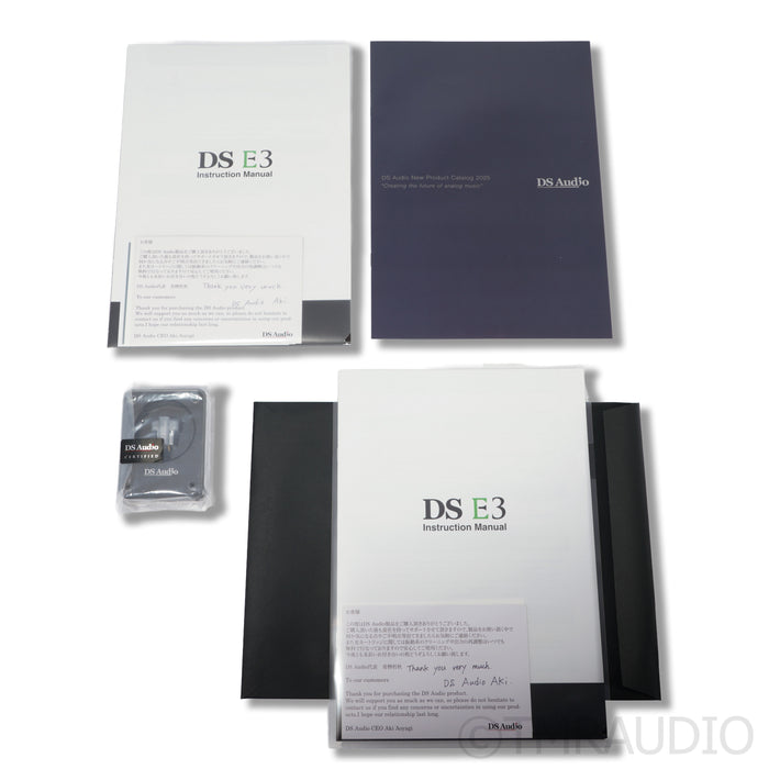 DS Audio DS E3 Optical Phono System & Preamplifier