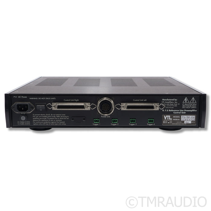 VTL TL-7.5 Series II Dual Chassis Hybrid Reference Line Preamplifier