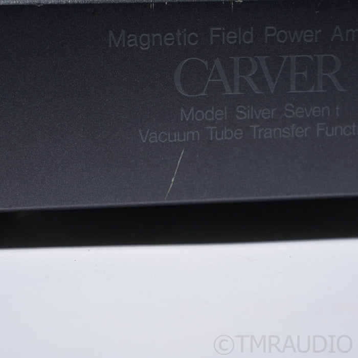 Carver Audio Silver 7T MonoBlock Power Amplifier; Pair