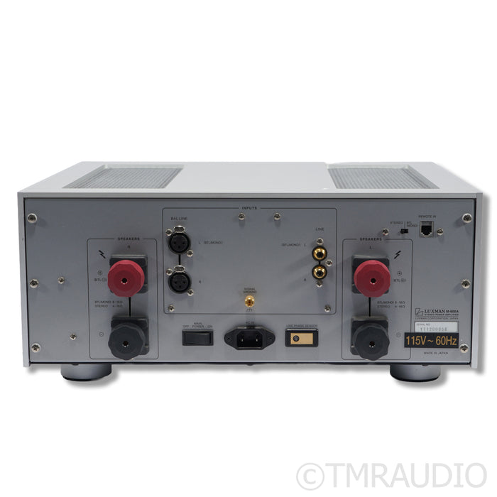 Luxman M-600A Class-A Power Amplifier
