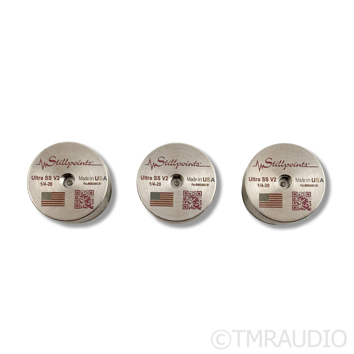 Stillpoints Ultra SS V2 Isolation Footers; Set of Three