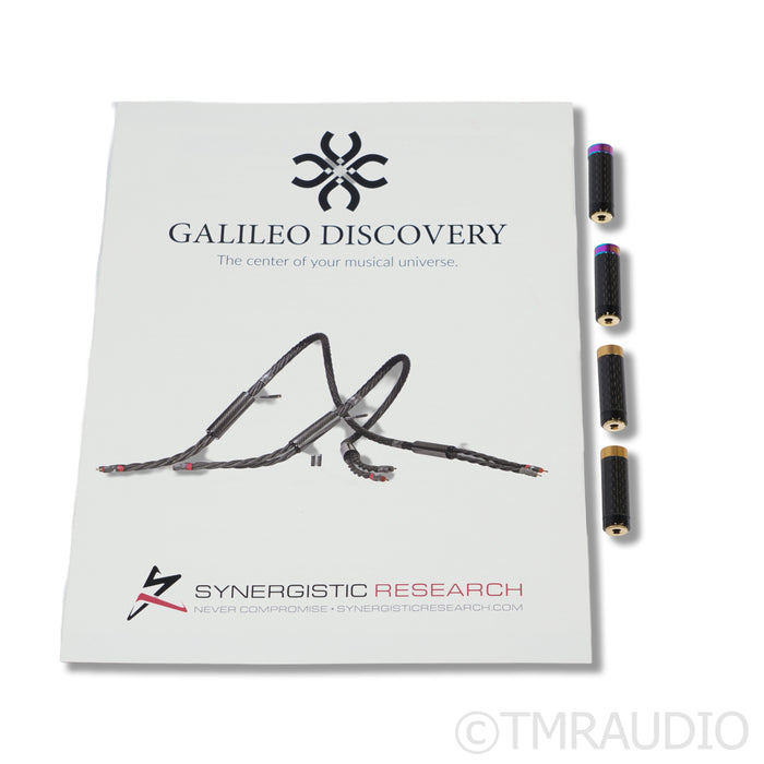 Synergistic Research Galileo Discovery IC XLR Interconnects; 4m Cable Pair