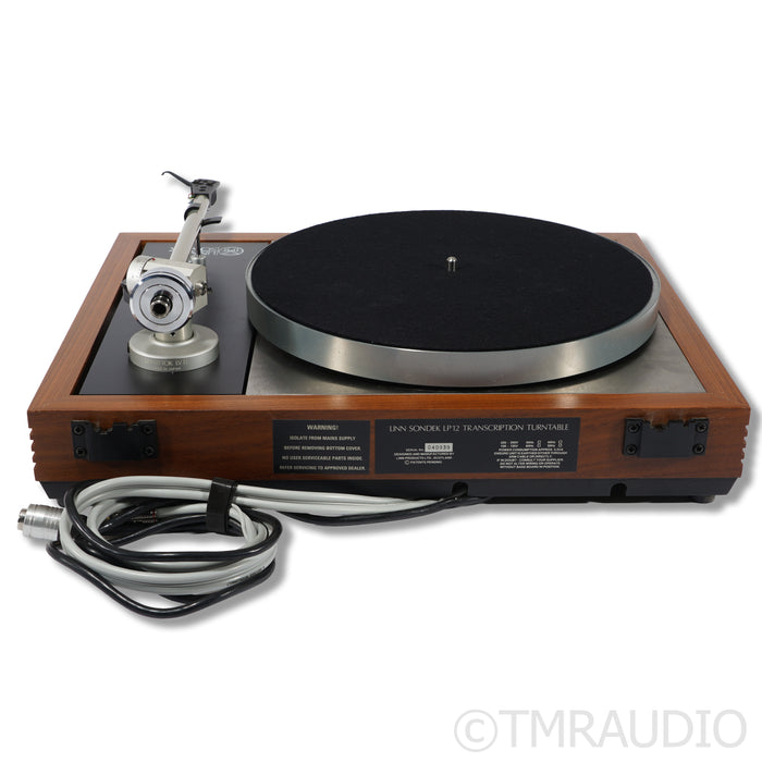 Linn Sondek LP12 Turntable; Goldring 2100 MM Cartridge