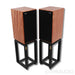 Harbeth HL Compact 7ES-3 XD Bookshelf Speakers; Okoume; Ton Trager Stands
