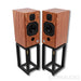 Harbeth HL Compact 7ES-3 XD Bookshelf Speakers; Okoume; Ton Trager Stands