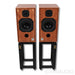 Harbeth HL Compact 7ES-3 XD Bookshelf Speakers; Okoume; Ton Trager Stands