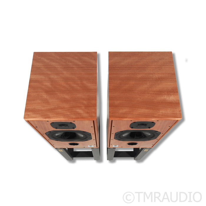 Harbeth HL Compact 7ES-3 XD Bookshelf Speakers; Okoume; Ton Trager Stands