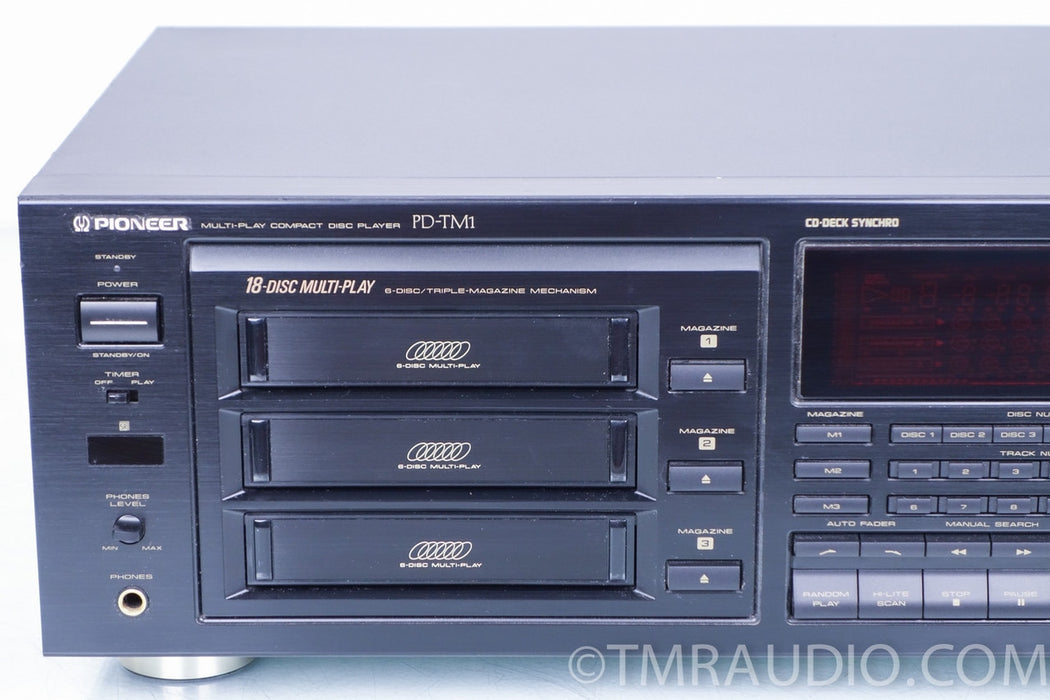 PIONEER PD TM1 Multi 18 Disc Changer 6 x 3 CD Player