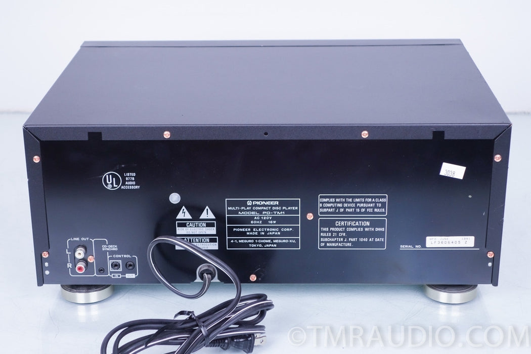 PIONEER PD TM1 Multi 18 Disc Changer 6 x 3 CD Player