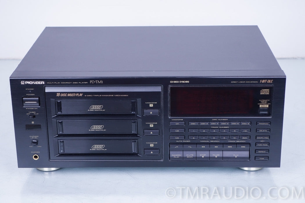 PIONEER PD TM1 Multi 18 Disc Changer 6 x 3 CD Player